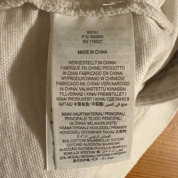 Boden Sz 16/18 Carrie High Waisted Trousers Button Fly Wide Leg Pants R0121 - Picture 9 of 9